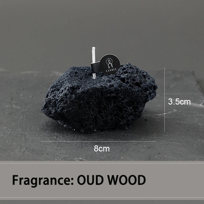 Mini Meteorite Scented Aromatic Candles DIY Creative Decorative Candles Natural Soy Wax Candles Wedding Home Decorations Gifts
