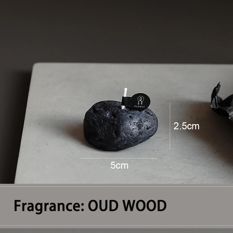 Mini Meteorite Scented Aromatic Candles DIY Creative Decorative Candles Natural Soy Wax Candles Wedding Home Decorations Gifts