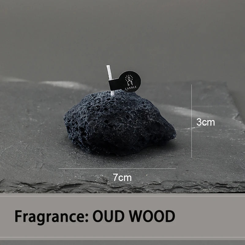 Mini Meteorite Scented Aromatic Candles DIY Creative Decorative Candles Natural Soy Wax Candles Wedding Home Decorations Gifts