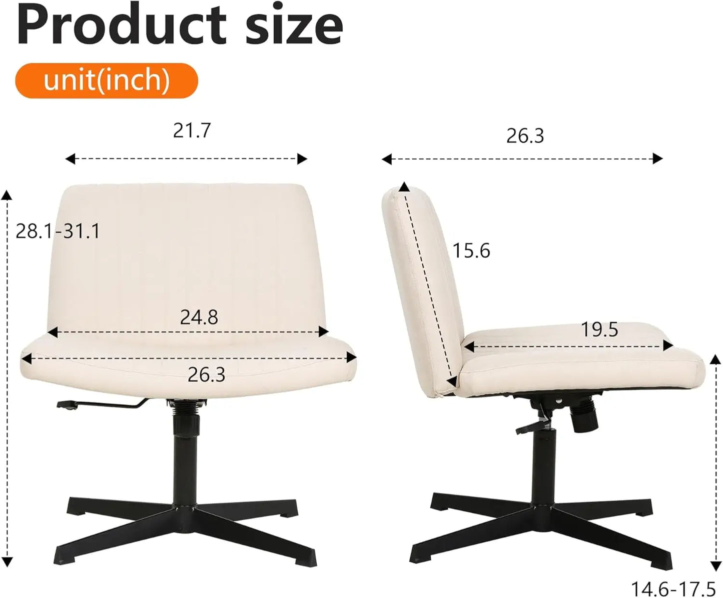 Criss-Cross Swivel Chair – Comfort &amp; Focus in One Seat
