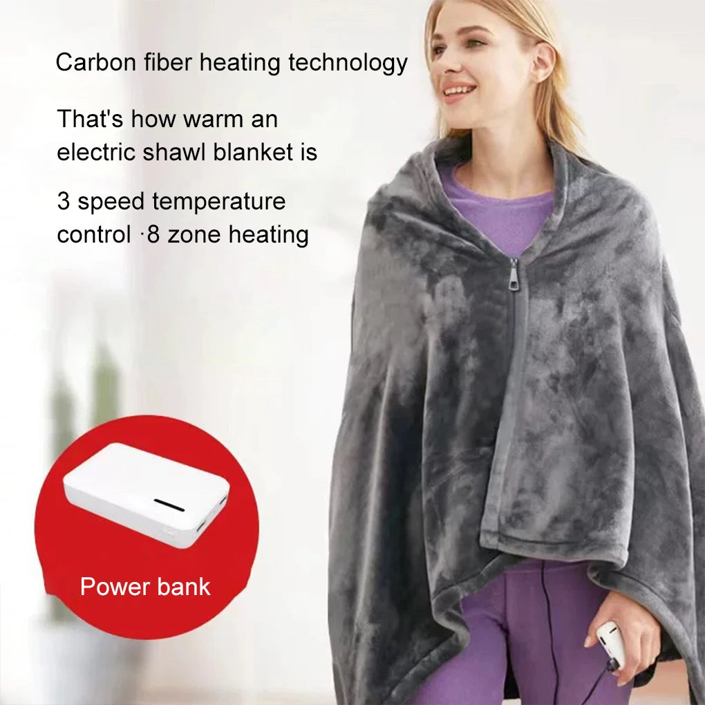 Portable Electric Blanket – Instant Comfort for On-the-Go Warmth