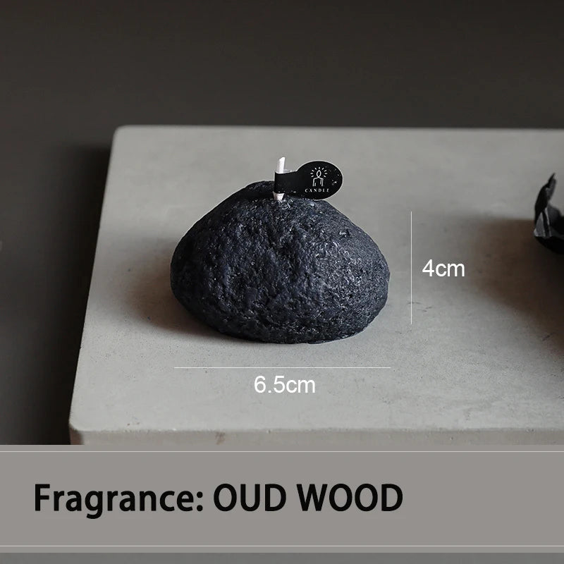 Mini Meteorite Scented Aromatic Candles DIY Creative Decorative Candles Natural Soy Wax Candles Wedding Home Decorations Gifts